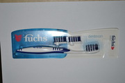 Зубная щетка fuchs Dentosan medium  со сменными головками,  Германия